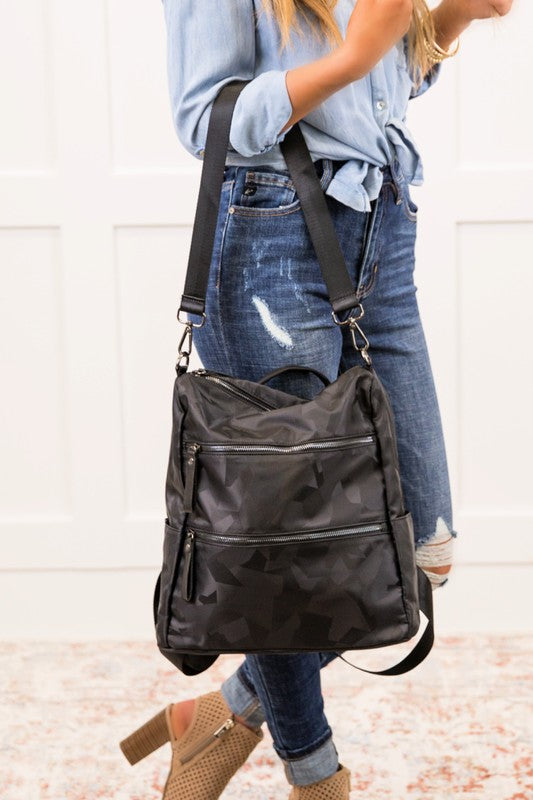 Convertible Backpack Shoulder Handbag - 3 styles