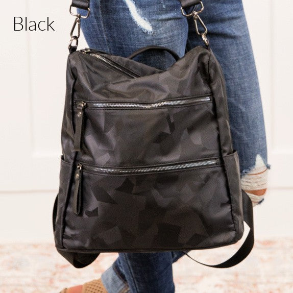 Convertible Backpack Shoulder Handbag - 3 styles