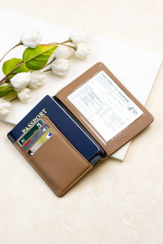 Passport and Credit Card Wallet