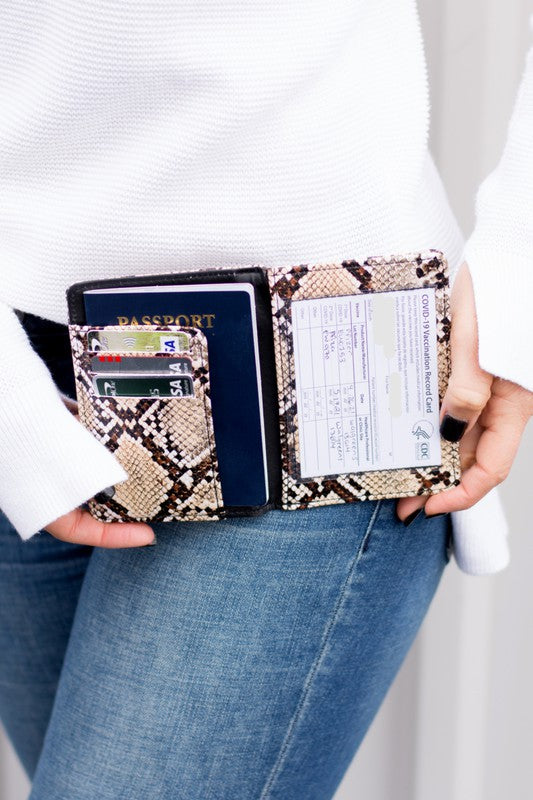 Passport and Credit Card Wallet