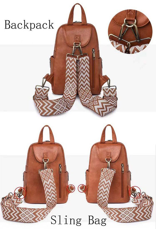 Convertible Backpack Sling