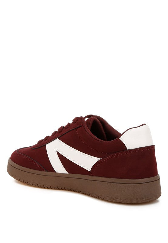 Contrasting Patchwork Chunky Sneakers