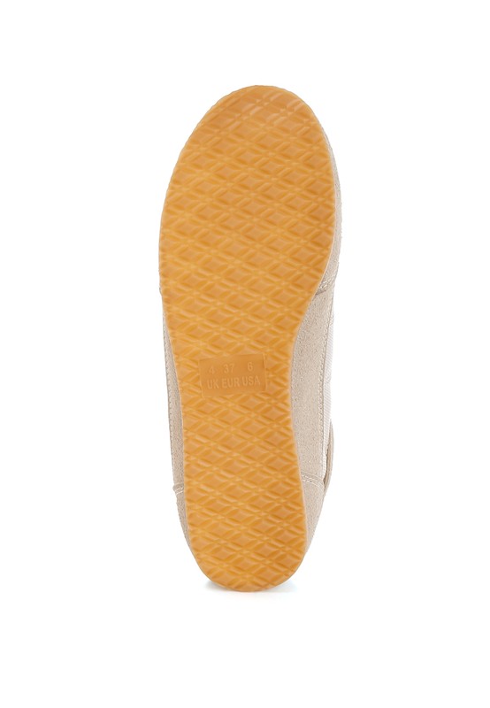 Microfiber & Mesh Sneakers