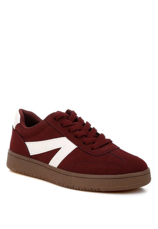 Contrasting Patchwork Chunky Sneakers