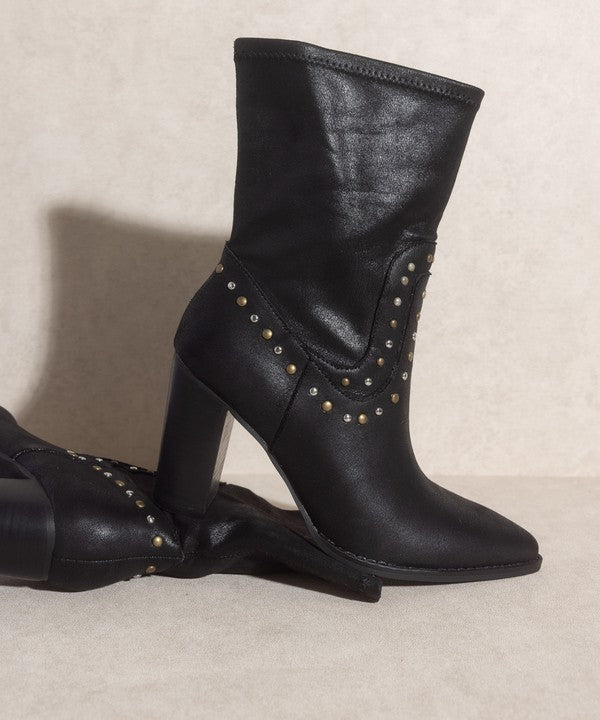 Paris - Studded Boots