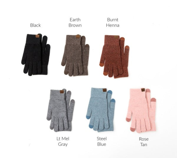 Cashmere Blend Touch Gloves