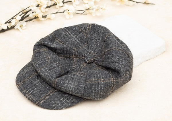 Newsboy Cap Plaid