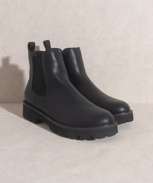 Chunky Sole Chelsea Boot - Gianna