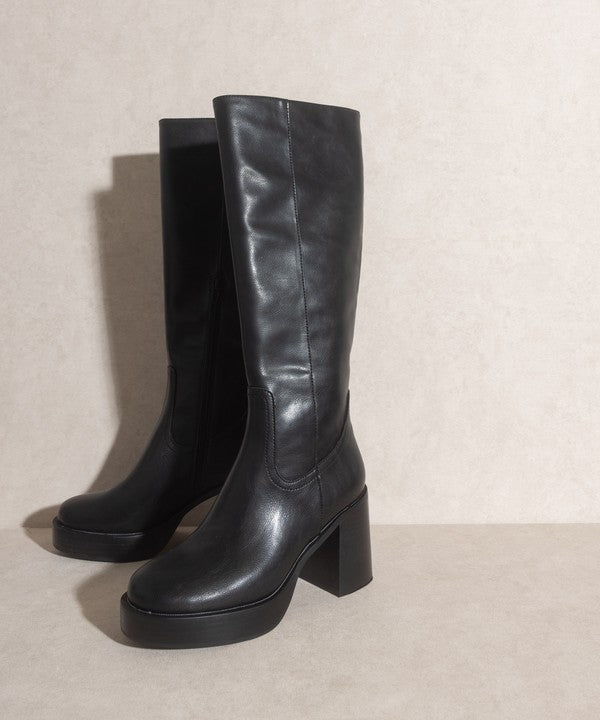 Juniper - Platform Knee-High Boots