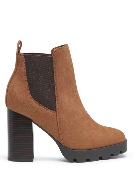 BLOCK HEELED BOOTS