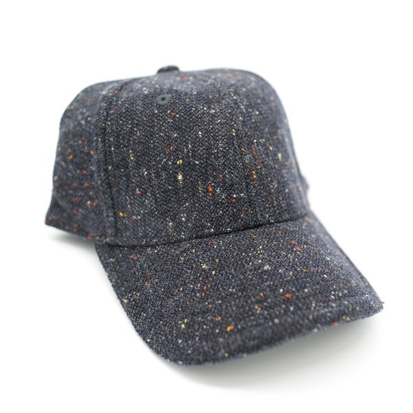 Tweed Ball Cap Fall Fashion Autumn Hat