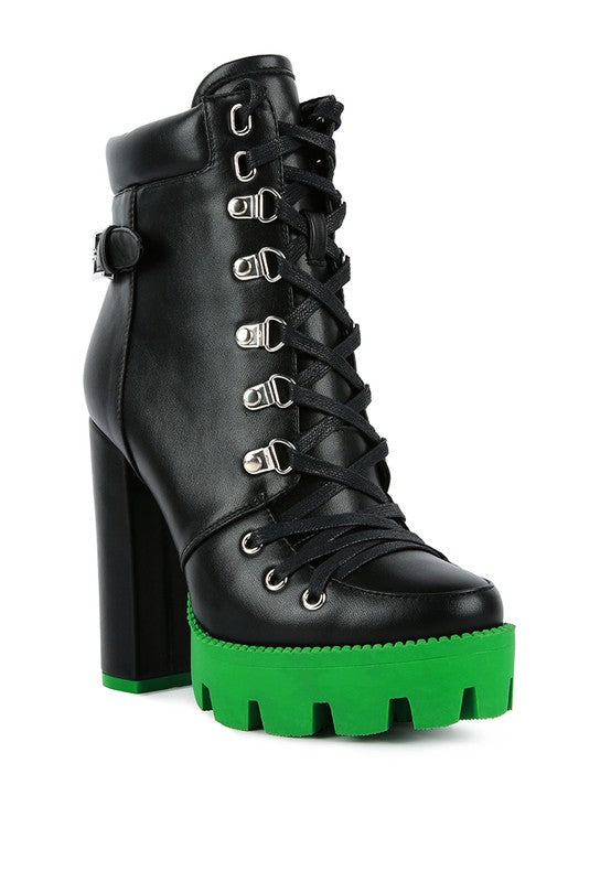 Cushion Collared Biker Boot