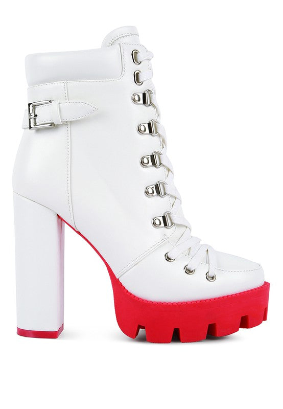 Cushion Collared Biker Boot