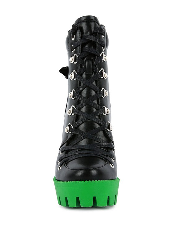 Cushion Collared Biker Boot