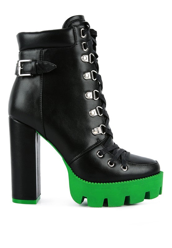 Cushion Collared Biker Boot