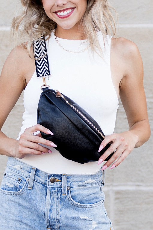 Removable Fringe Crossbody Sling