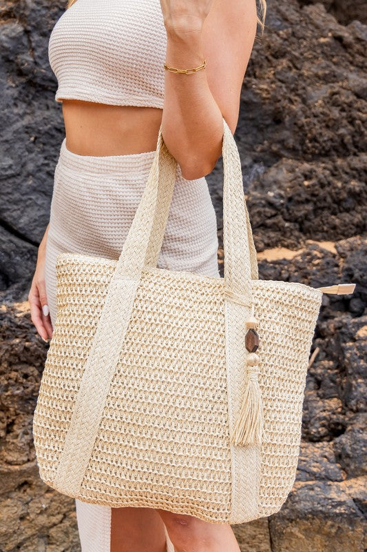 Carry All Tassel Tote