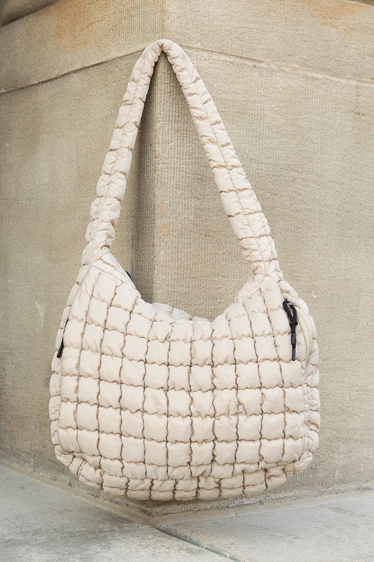 Quilted Puffer Tote