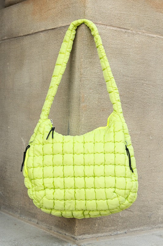 Quilted Puffer Tote