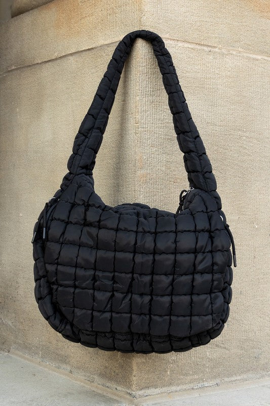 Quilted Puffer Tote