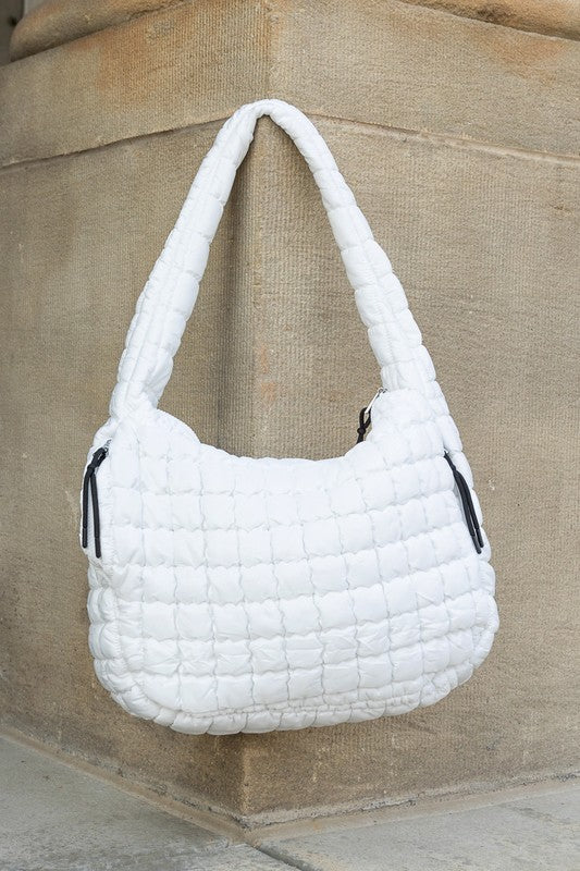 Quilted Puffer Tote