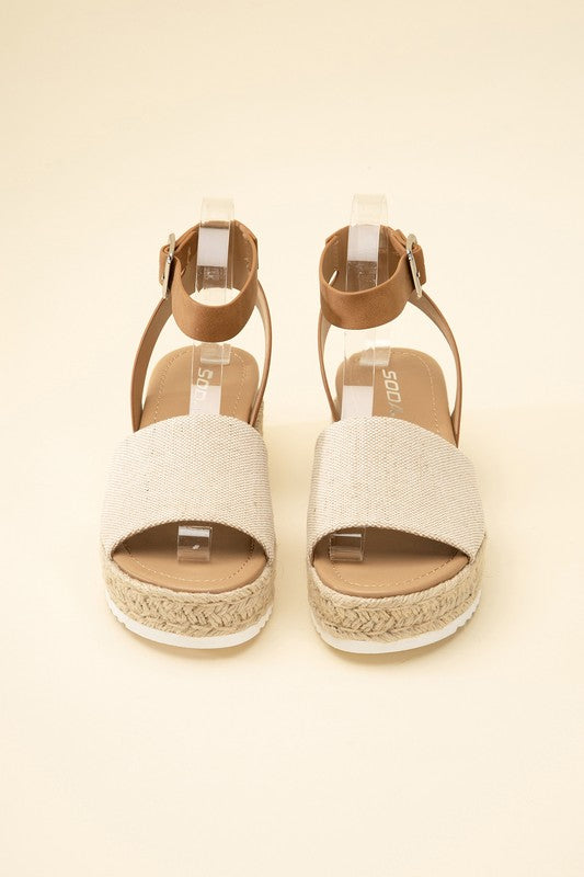 Ankle Strap Espadrille Sandals