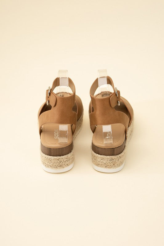 Ankle Strap Espadrille Sandals