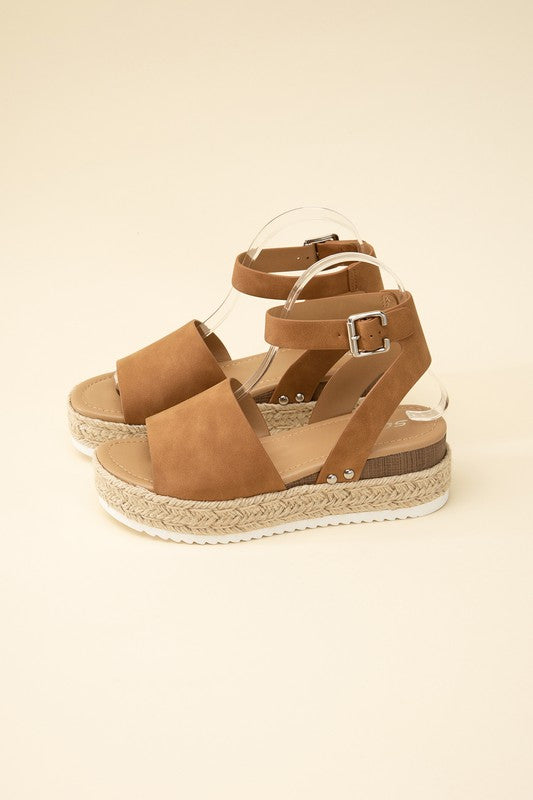 Ankle Strap Espadrille Sandals