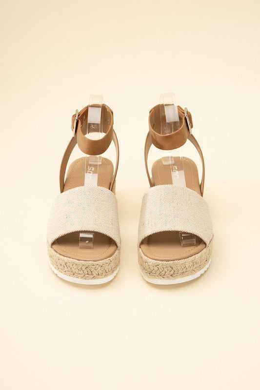 Ankle Strap Espadrille Sandals