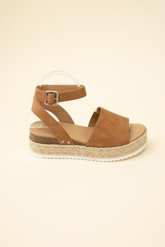 Ankle Strap Espadrille Sandals