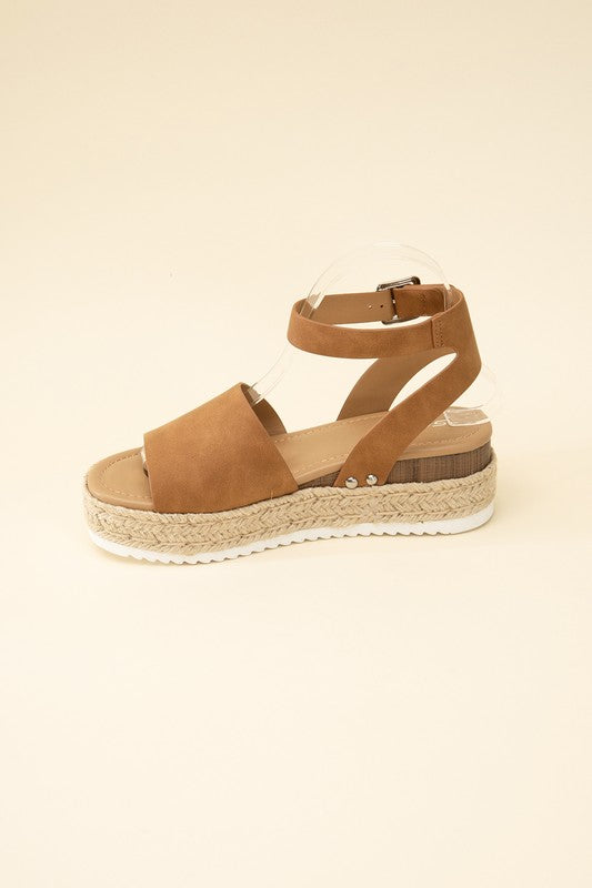 Ankle Strap Espadrille Sandals