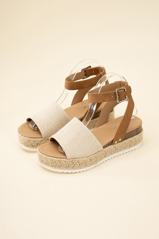 Ankle Strap Espadrille Sandals